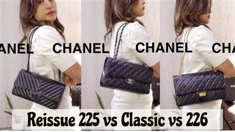 chanel reissue 225 vs 227